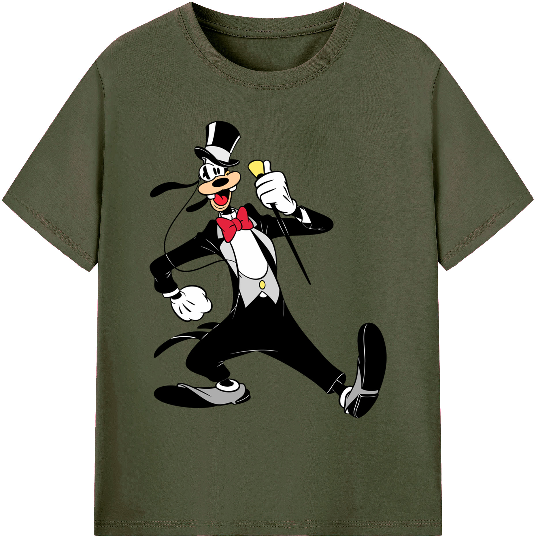ミッキーマウス Mickey Mouse 綿100％ メンズ半袖Tシャツ｜肌触りやわらか＆通気性